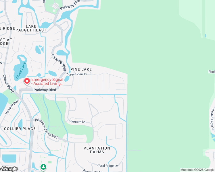 map of restaurants, bars, coffee shops, grocery stores, and more near 3809 Biscay Place in Land O' Lakes