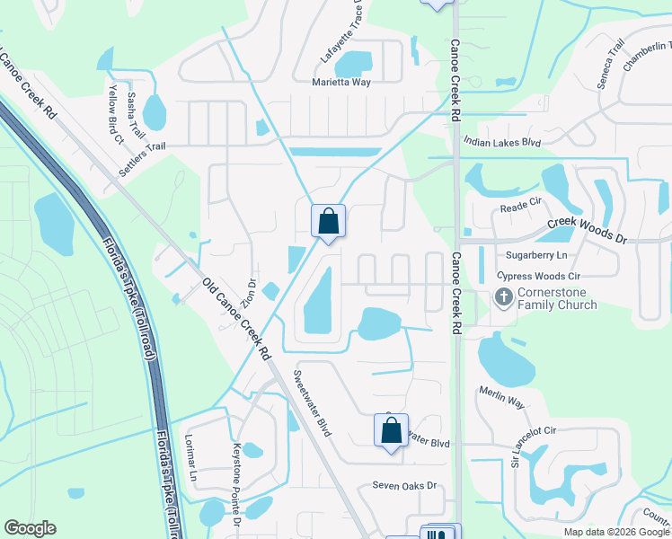 map of restaurants, bars, coffee shops, grocery stores, and more near 2908 Elbib Drive in St. Cloud