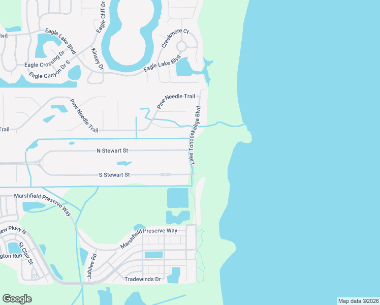 map of restaurants, bars, coffee shops, grocery stores, and more near 1782 North Stewart Street in Kissimmee