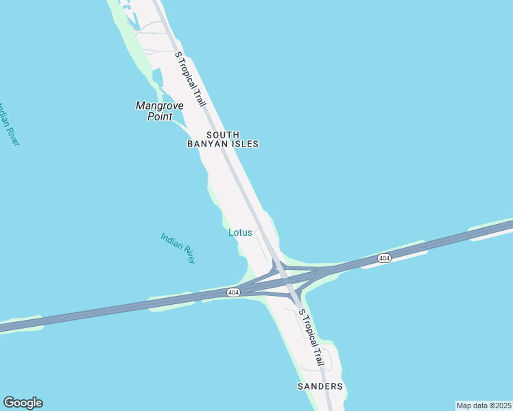 map of restaurants, bars, coffee shops, grocery stores, and more near 8140 County Road 3 in Merritt Island