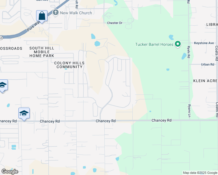 map of restaurants, bars, coffee shops, grocery stores, and more near 3835 Southport Springs Parkway in Zephyrhills