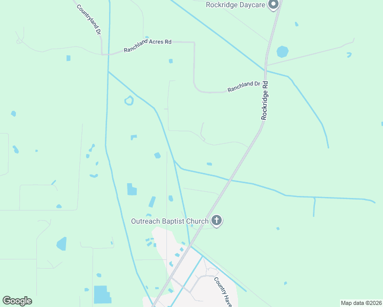 map of restaurants, bars, coffee shops, grocery stores, and more near 1918 Gator Creek Ranch Road in Lakeland