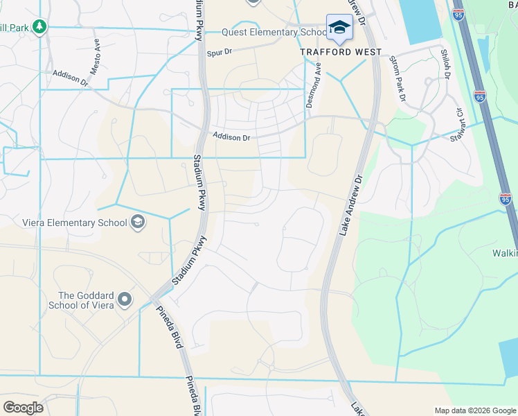 map of restaurants, bars, coffee shops, grocery stores, and more near 2114 Calatrava St in Melbourne