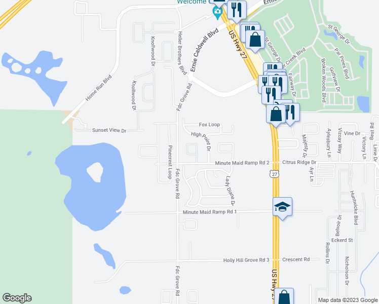 map of restaurants, bars, coffee shops, grocery stores, and more near 479 Tivoli Circle in Davenport