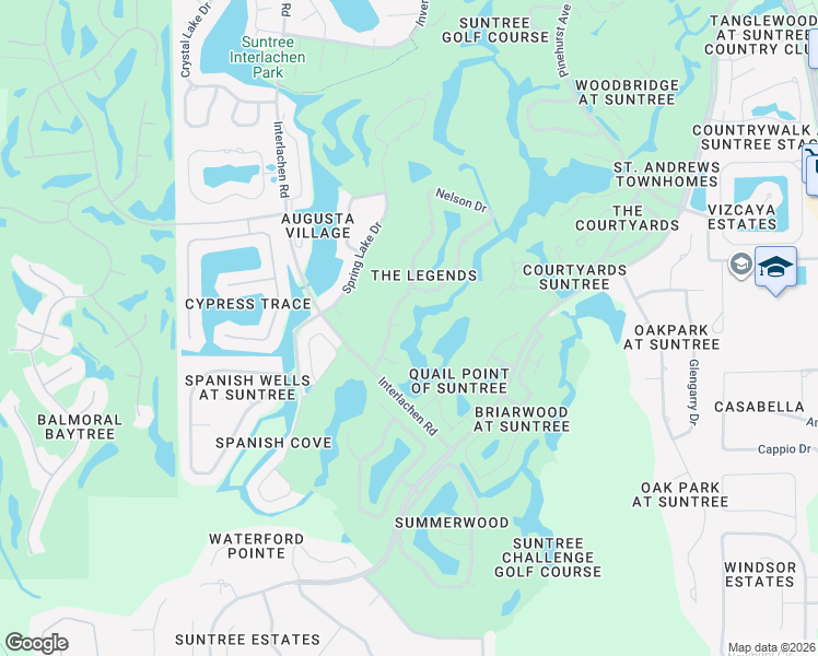 map of restaurants, bars, coffee shops, grocery stores, and more near 810 Hogan Way in Melbourne