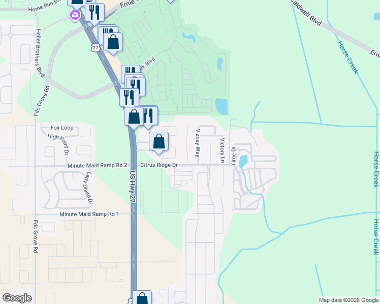 map of restaurants, bars, coffee shops, grocery stores, and more near 158 Aylesbury Lane in Davenport