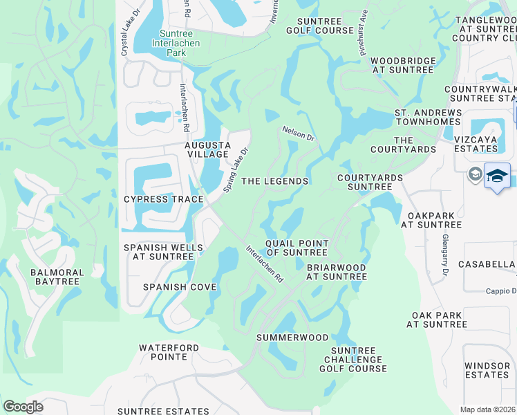 map of restaurants, bars, coffee shops, grocery stores, and more near 810 Hogan Way in Melbourne