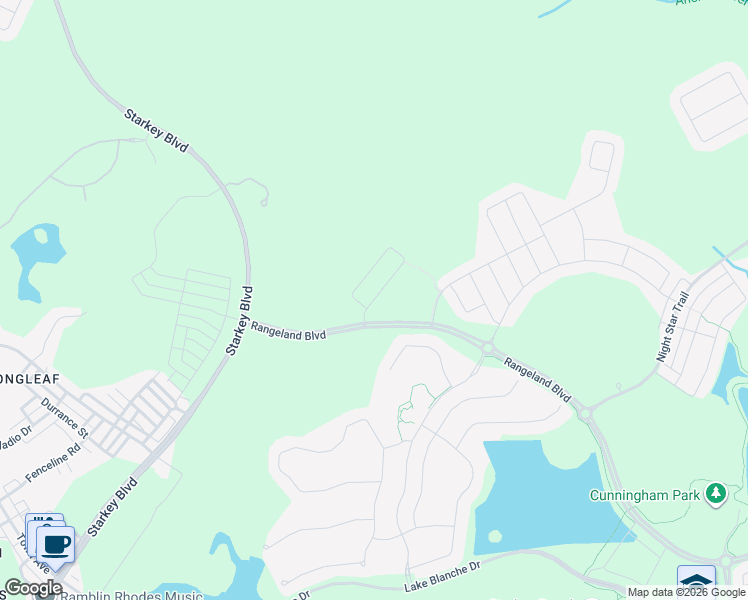 map of restaurants, bars, coffee shops, grocery stores, and more near 3820 Woods Rider Loop in Odessa