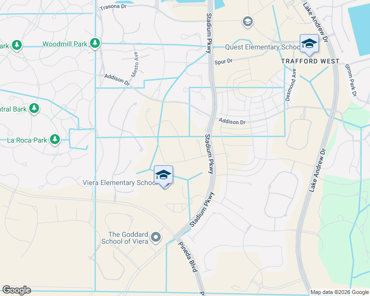 map of restaurants, bars, coffee shops, grocery stores, and more near 8025 Cache Creek Lane in Melbourne