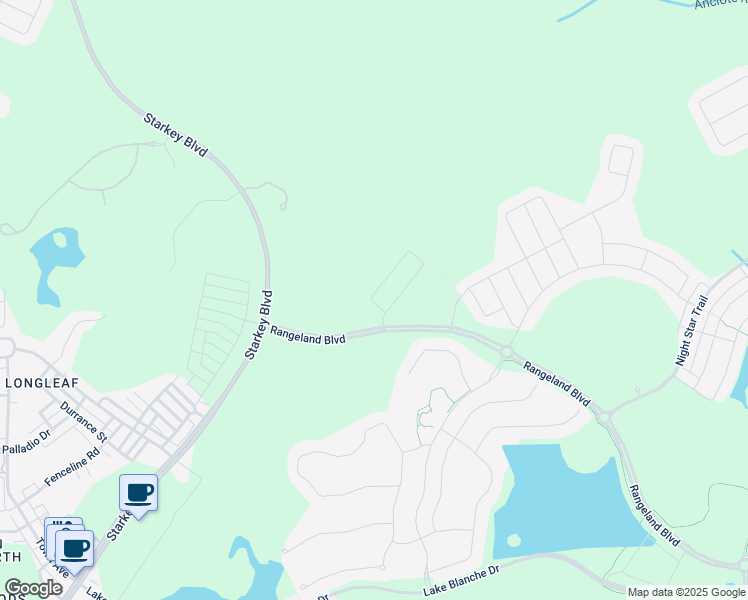 map of restaurants, bars, coffee shops, grocery stores, and more near 4191 Woods Rider Loop in Odessa