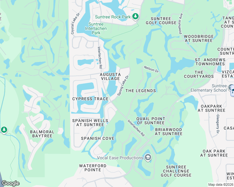 map of restaurants, bars, coffee shops, grocery stores, and more near 718 Spring Lake Drive in Melbourne