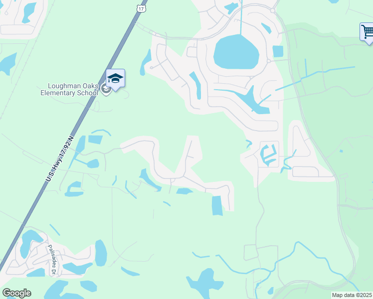 map of restaurants, bars, coffee shops, grocery stores, and more near 1028 Orange Cosmos Boulevard in Davenport