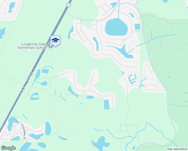 map of restaurants, bars, coffee shops, grocery stores, and more near 1049 Orange Cosmos Boulevard in Davenport
