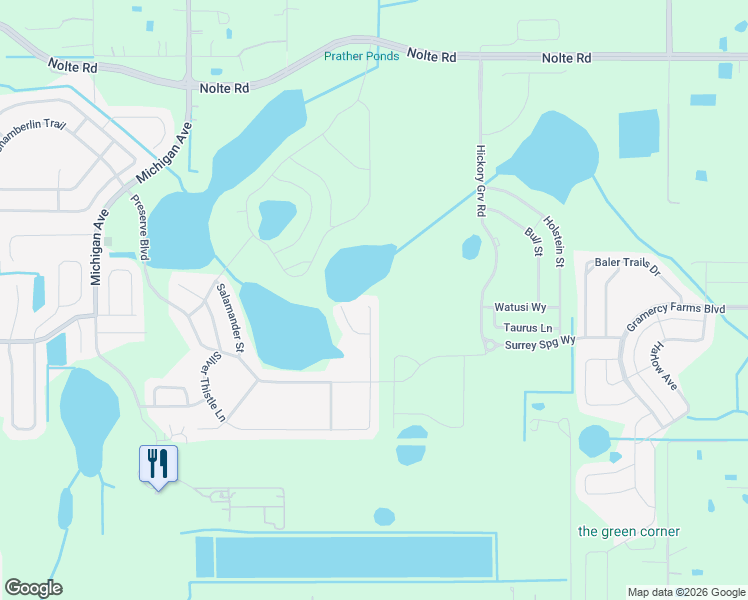 map of restaurants, bars, coffee shops, grocery stores, and more near 4811 Windbourne Way in Saint Cloud