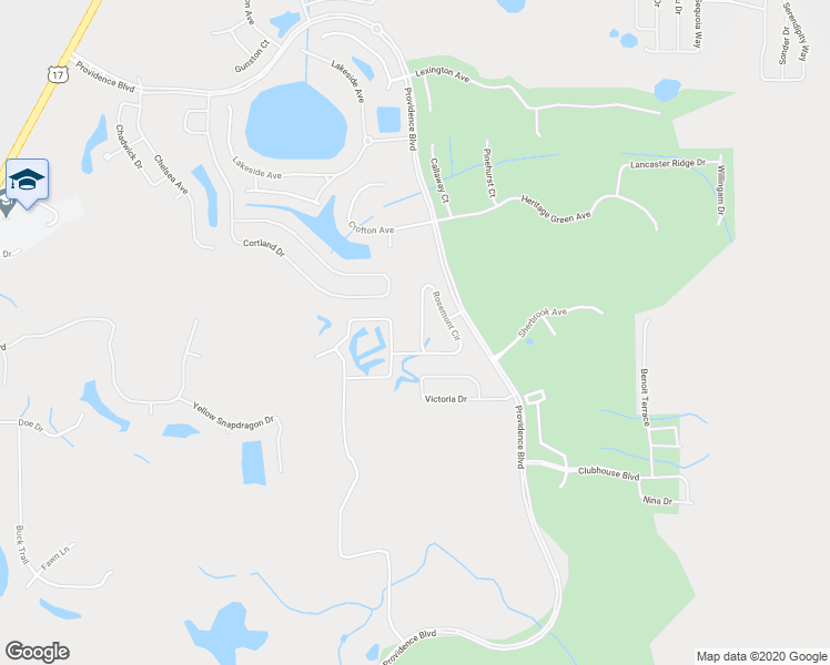 map of restaurants, bars, coffee shops, grocery stores, and more near 2585 Rosemont Circle in Davenport