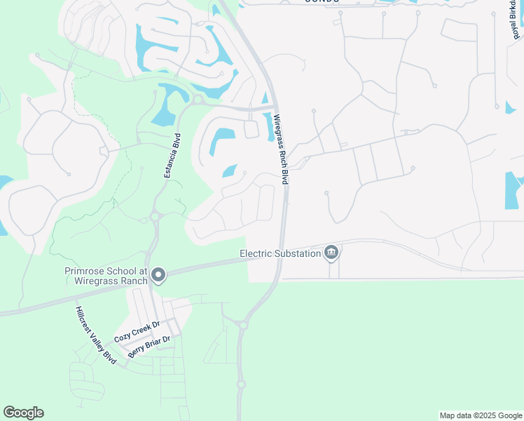 map of restaurants, bars, coffee shops, grocery stores, and more near 3998 Medicci Lane in Zephyrhills