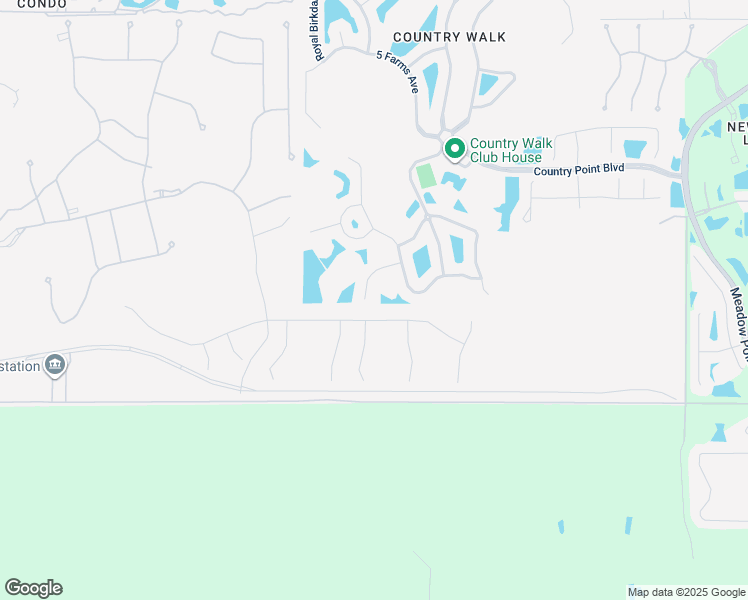 map of restaurants, bars, coffee shops, grocery stores, and more near 4008 Huntingdale Court in Wesley Chapel