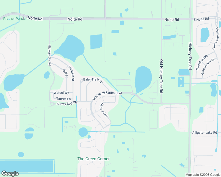 map of restaurants, bars, coffee shops, grocery stores, and more near 4599 Baler Trails Drive in St. Cloud