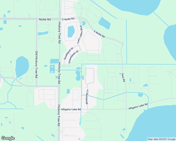 map of restaurants, bars, coffee shops, grocery stores, and more near 2037 Windsong Lane in St. Cloud