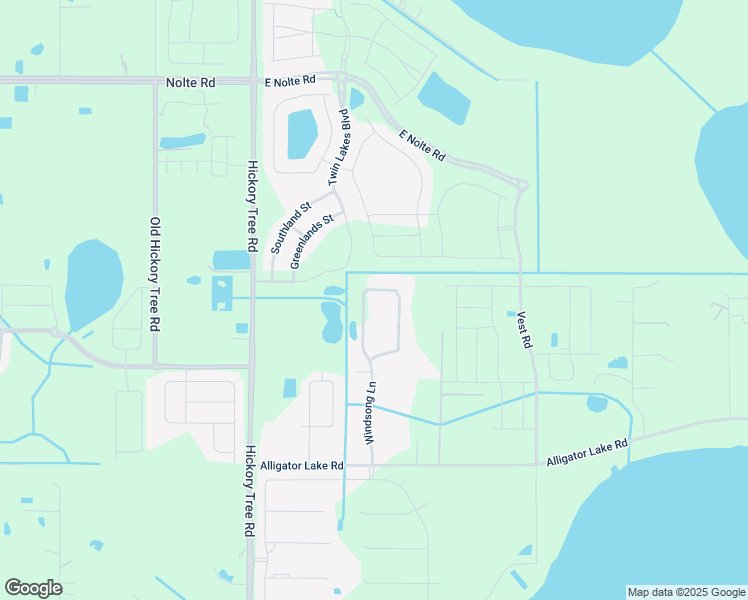 map of restaurants, bars, coffee shops, grocery stores, and more near 2855 Windsong Lane in St. Cloud