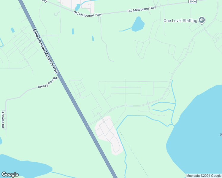 map of restaurants, bars, coffee shops, grocery stores, and more near Waylon Hammock Road in Osceola County