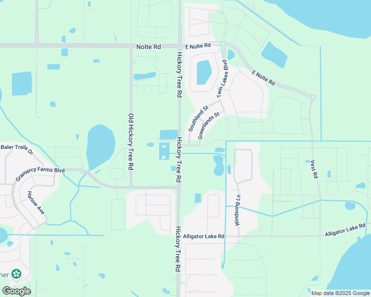 map of restaurants, bars, coffee shops, grocery stores, and more near 3090 Malone Road in St. Cloud