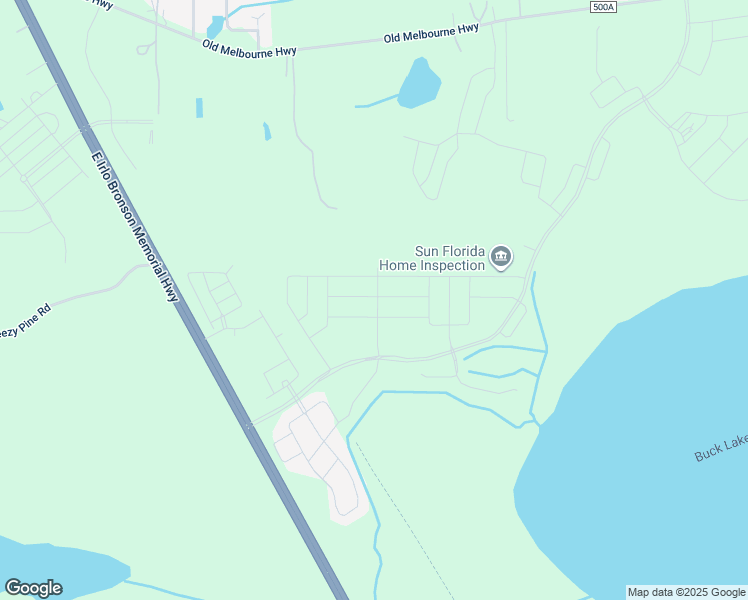 map of restaurants, bars, coffee shops, grocery stores, and more near 6756 Huntleigh Hammock Road in St. Cloud