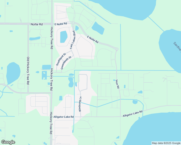 map of restaurants, bars, coffee shops, grocery stores, and more near 2800 Windsong Lane in St. Cloud