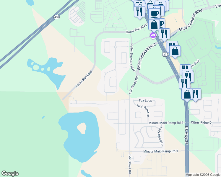 map of restaurants, bars, coffee shops, grocery stores, and more near 318 Sigmund Loop in Davenport