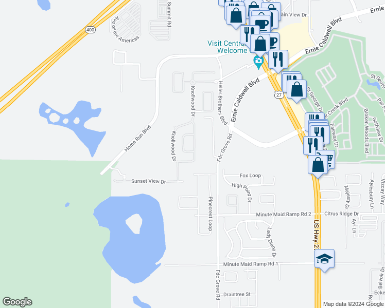map of restaurants, bars, coffee shops, grocery stores, and more near 358 Sigmund Loop in Davenport