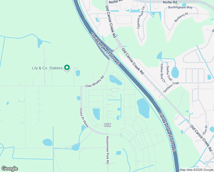 map of restaurants, bars, coffee shops, grocery stores, and more near 2700 Kissimmee Park Road in St. Cloud