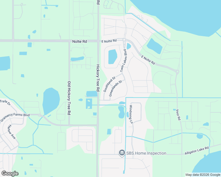 map of restaurants, bars, coffee shops, grocery stores, and more near 2745 Greenlands St. in St. Cloud