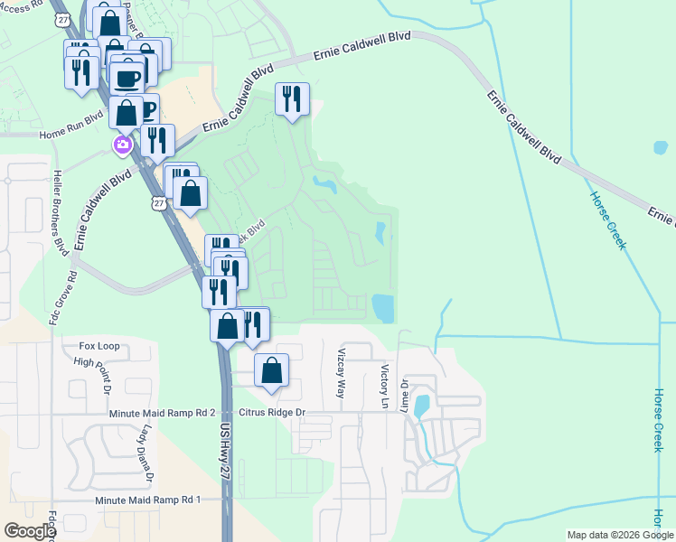 map of restaurants, bars, coffee shops, grocery stores, and more near 403 Golfview Drive in Davenport
