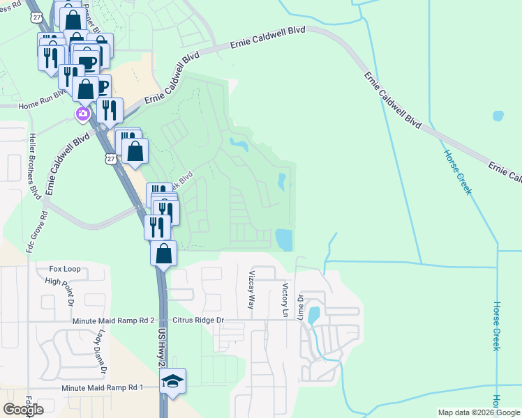 map of restaurants, bars, coffee shops, grocery stores, and more near 403 Golfview Drive in Davenport