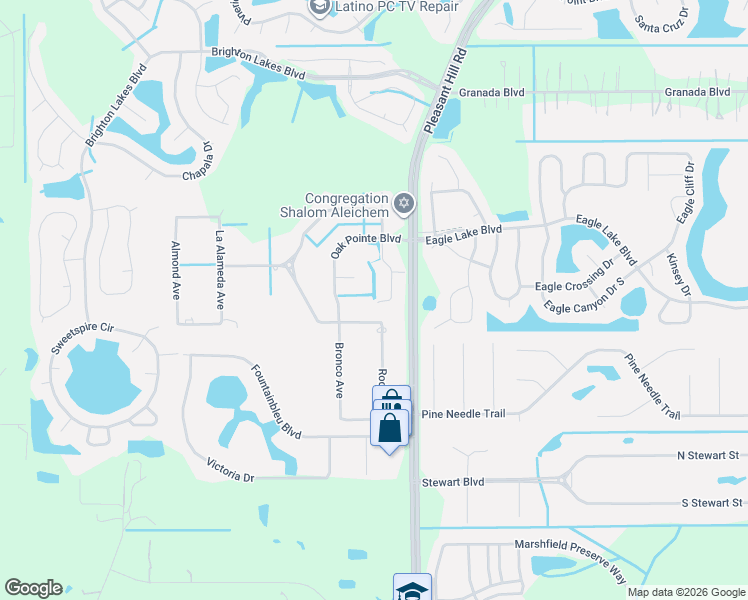 map of restaurants, bars, coffee shops, grocery stores, and more near 2778 Carmel Court in Kissimmee