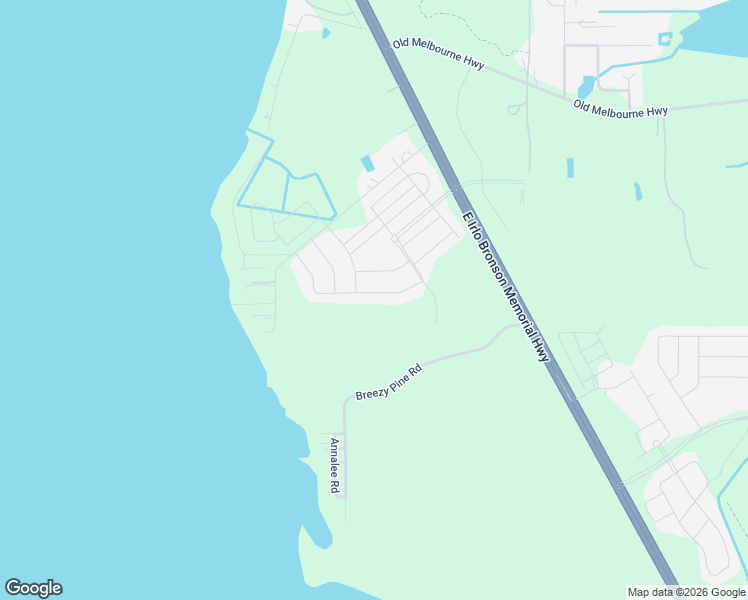 map of restaurants, bars, coffee shops, grocery stores, and more near 2950 Breezy Pine Road in St. Cloud