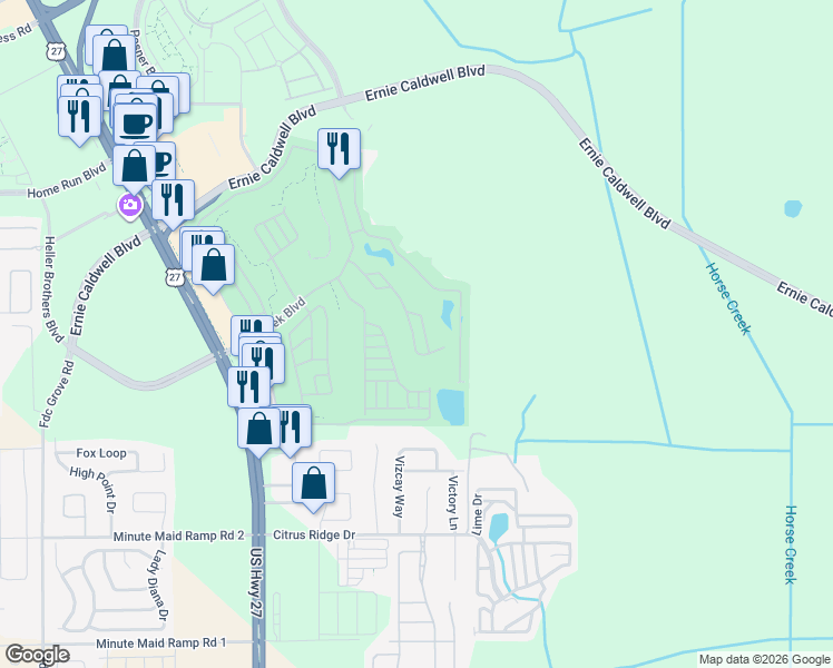 map of restaurants, bars, coffee shops, grocery stores, and more near 367 Par Pines Boulevard in Davenport