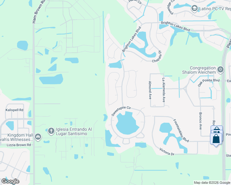 map of restaurants, bars, coffee shops, grocery stores, and more near 2762 Patrician Circle in Kissimmee