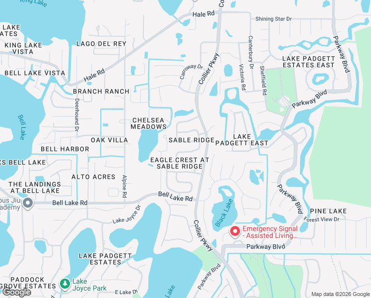 map of restaurants, bars, coffee shops, grocery stores, and more near 4203 Tarkington Drive in Land O' Lakes