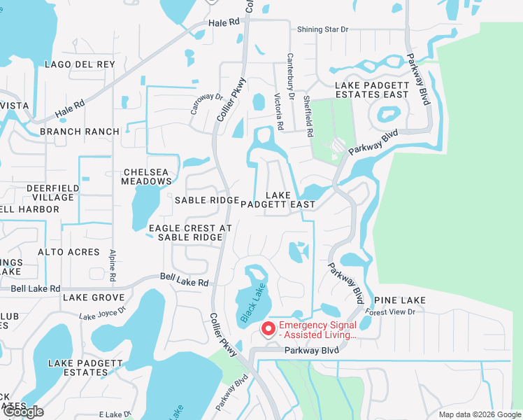 map of restaurants, bars, coffee shops, grocery stores, and more near 4251 Longshore Drive in Land O' Lakes