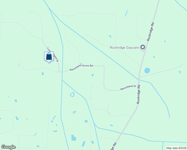 map of restaurants, bars, coffee shops, grocery stores, and more near 2050 Ranchland Acres Road in Lakeland