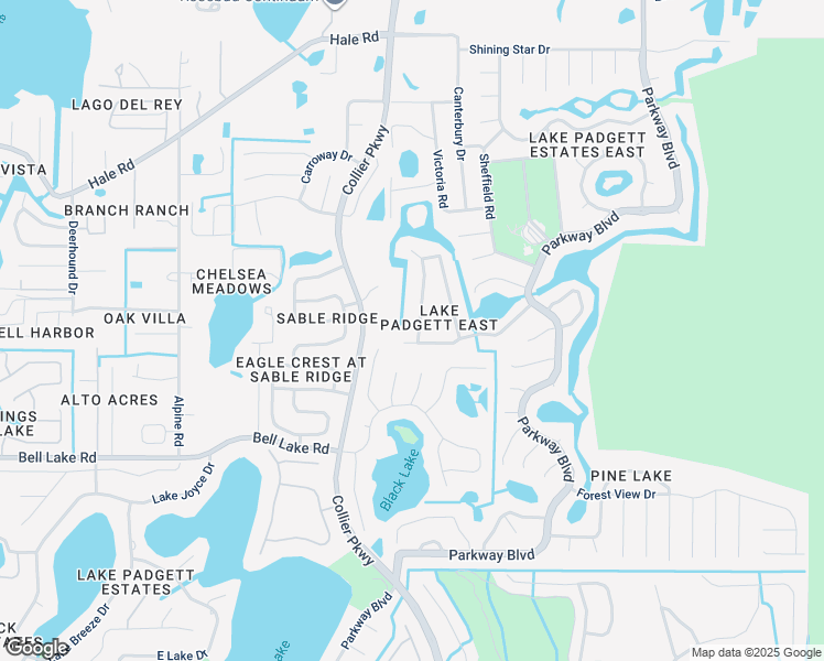 map of restaurants, bars, coffee shops, grocery stores, and more near 4301 Longshore Drive in Land O' Lakes