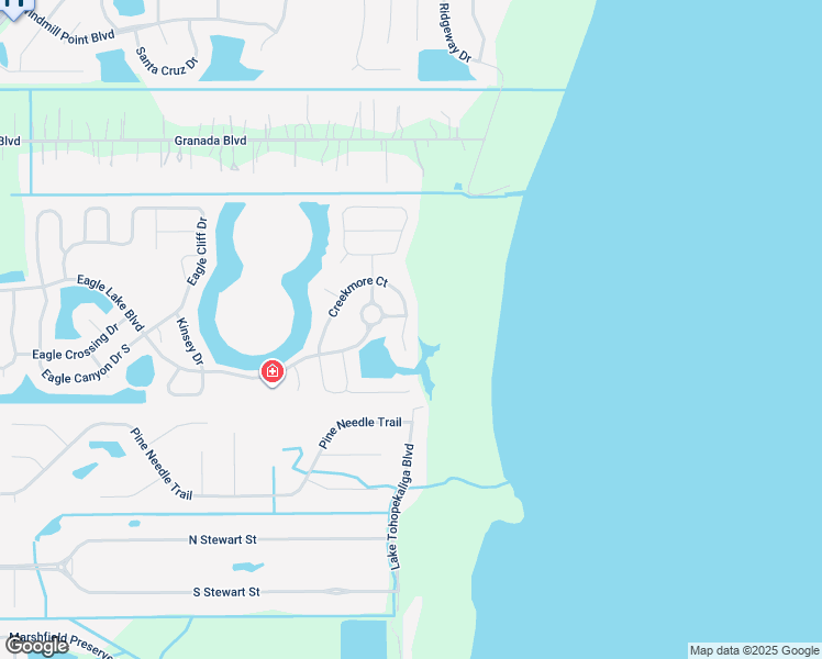 map of restaurants, bars, coffee shops, grocery stores, and more near 2715 Corbel Loop in Kissimmee