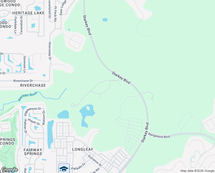 map of restaurants, bars, coffee shops, grocery stores, and more near 4254 Woodland Retreat Boulevard in New Port Richey