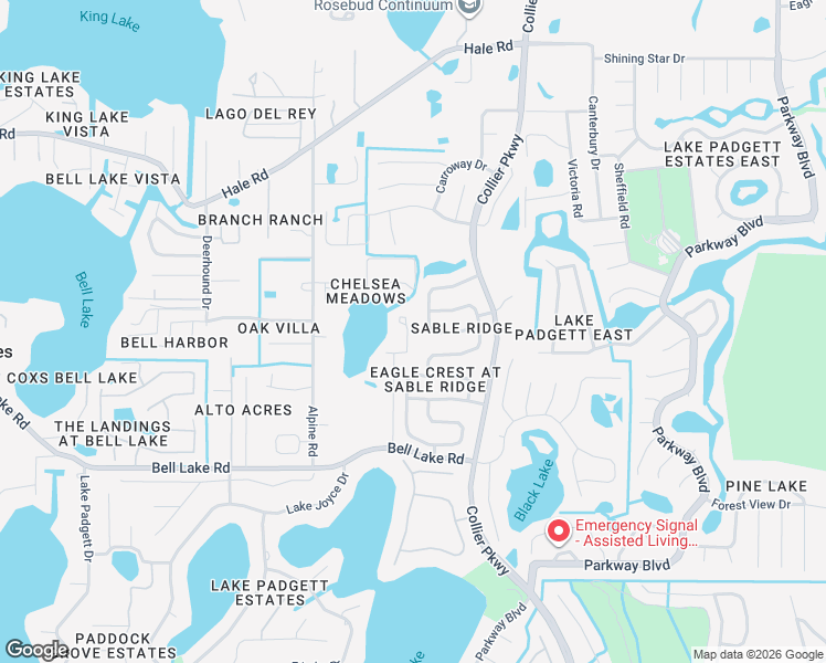map of restaurants, bars, coffee shops, grocery stores, and more near 22705 Marsh Wren Drive in Land O' Lakes