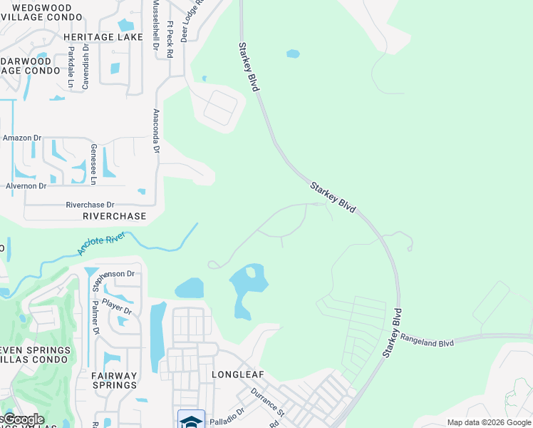 map of restaurants, bars, coffee shops, grocery stores, and more near 4219 Woodland Retreat Boulevard in Trinity