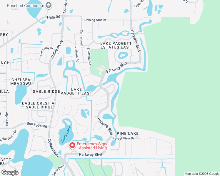 map of restaurants, bars, coffee shops, grocery stores, and more near 23418 Cherbourg Loop in Land O' Lakes