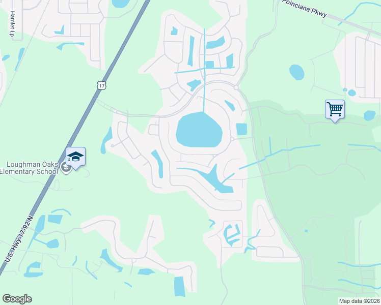 map of restaurants, bars, coffee shops, grocery stores, and more near 2089 Lake Side Avenue in Davenport
