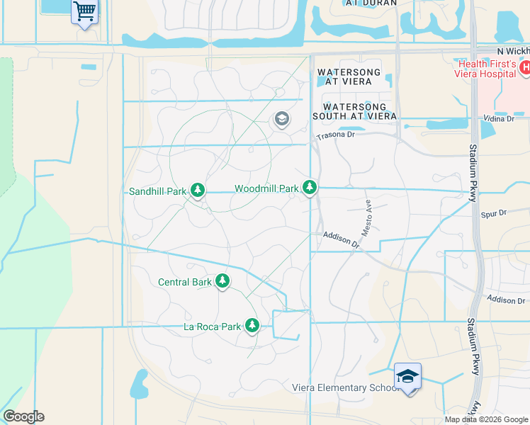 map of restaurants, bars, coffee shops, grocery stores, and more near 7684 Poulicny Lane in Melbourne