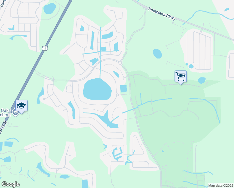 map of restaurants, bars, coffee shops, grocery stores, and more near 2138 Cypress Ridge Drive in Davenport